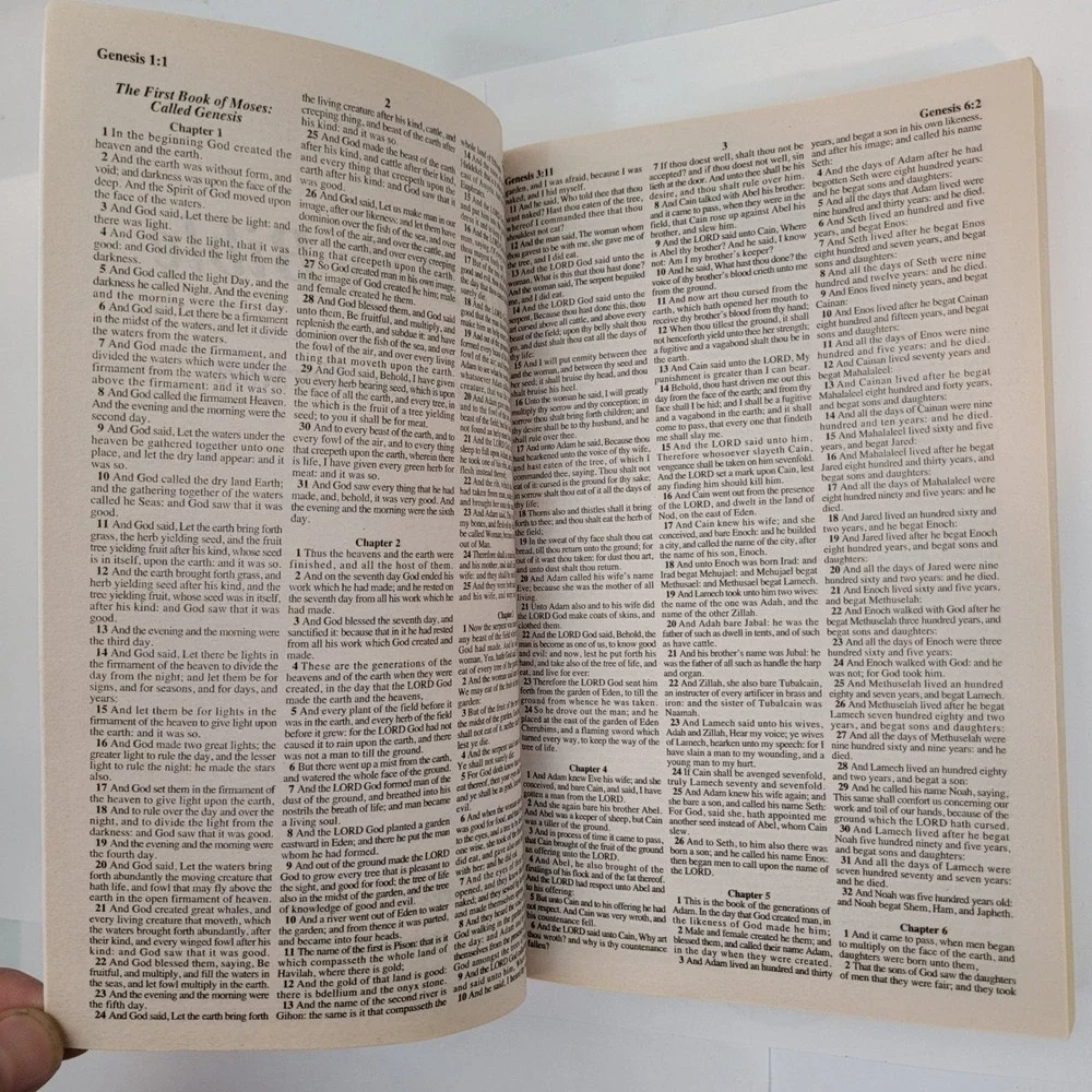 Kappa Books Holy Bible‎ King James Version KJV Softcover Brown Religious Text